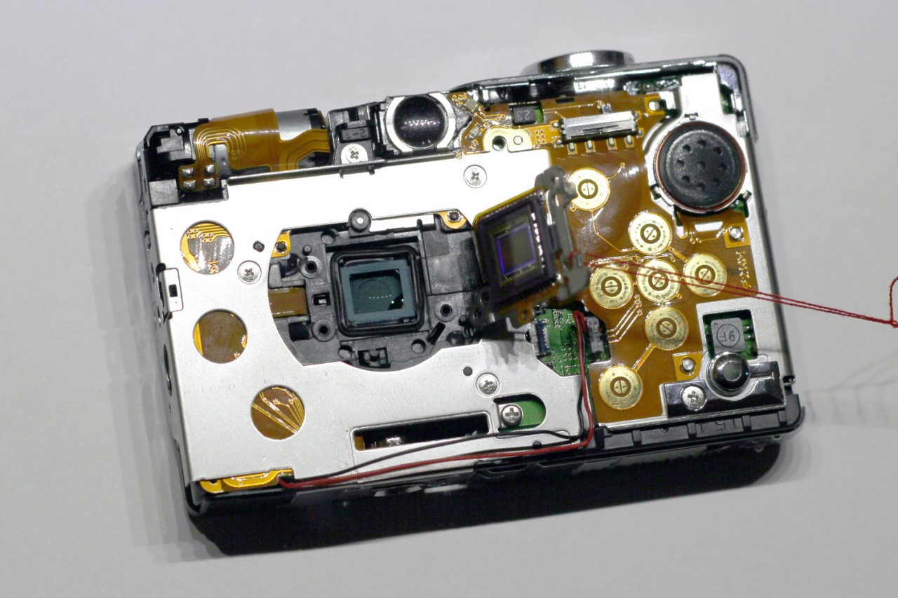 Canon PowerShot SD400 Infrared Cutoff Filter Removal Matthew Petroff