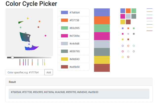 Color Cycle Picker Screenshot