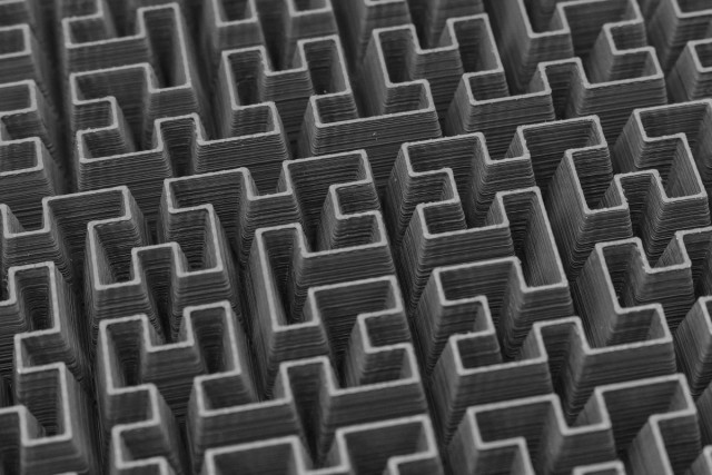 Hilbert Curve Absorber (Detail)