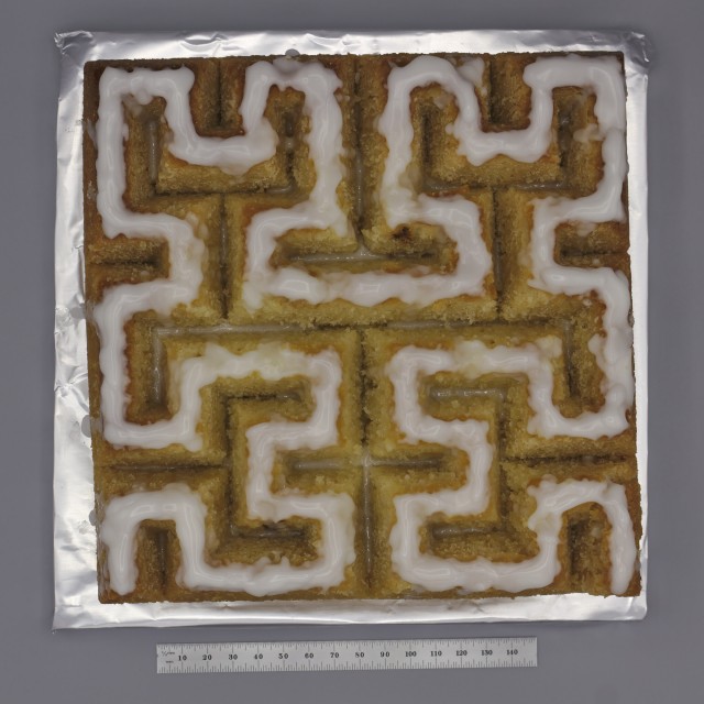 Hilbert curve cake